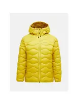 PEAK PERFORMANCE M Helium Down Hood Jacket Men's Yellow Size M