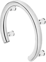 DEANTE NIV 041G Pasagos Formos Sieninis Laikiklis 14–42 colių Ekranams, 25 kg Talpa, VESA 75x75–200x200 mm, Juodas