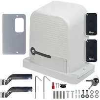 NICE ROBO 1000 Sliding Gate Opener Kit (be fotoelementų)