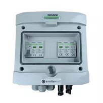 EMITER DCAC Hermetic IP65 PV Combiner Box su Noark Type 2 SPD, 1 String, 1 MPPT, 16A 1-fazė
