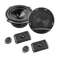 KRUGER & MATZ 5.25 inch 2 krypčių koaksialinių automobilinių garsiakalbių rinkinys (pora) - 30W RMS, 60W maks., 4 Ohm