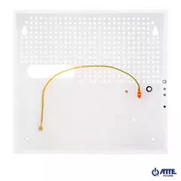 ATTE ABOX-F Vidinė instaliacinė dėžutė Pilka IP54 ABS Plastikas 160x120x60mm