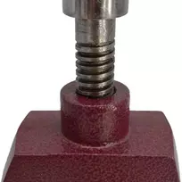 AWTOOLS AW24307 Veržtuvas 100 mm žiaunos, ketaus fiksuotas pagrindas su priekalu