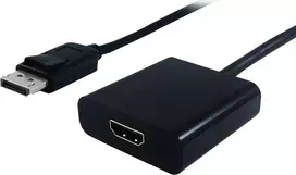 SECOMP STANDARD DisplayPort į HDMI adapteris, DP kištukas į HDMI lizdą, 4K@30Hz, juodas (S3203)