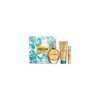 Cavalli Roberto Roberto Cavalli Gift Set - rinkinys - EDP 75 ml, kūno losjonas 100 ml ir mini EDP 15 ml