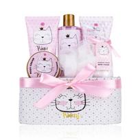 Accentra Princess Kitty Gift Box - 7 dalių kūno priežiūros rinkinys vaikams