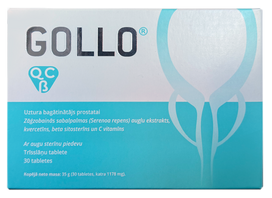 GOLLO kompleksas prostatai tabletės, 30 vnt.