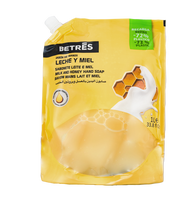 BETRES skysto muilo rezervas su pieno ir medaus aromatu 1L