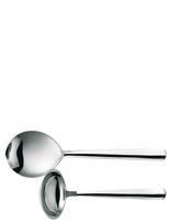 Fiskars - Ff Serving Set Mirror 2Pcs - Serviravimo šaukštas - Sidabro