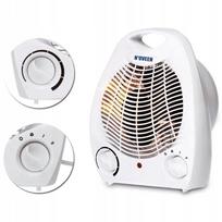 Galingas elektrinis termoventiliatorius N'OVEEN FH03 su termostatu 2000W