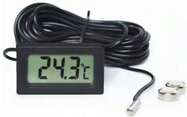 Elektroninis skydinis termometras -50°C +110°C, zondas 1m