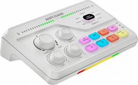 Fifine AMPLIGAME SC8 Gaming USB Mixer, White