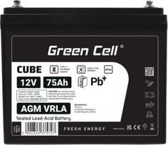 Green Cell Battery AGM VRLA 12V 75Ah IP54