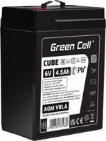 Green Cell Battery AGM VRLA 6V 4,5Ah IP54
