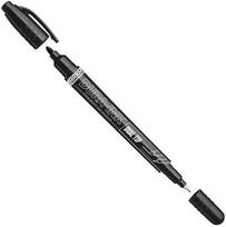 Markal Industrinis rašalo markeris Markal DURA-INK Dual Tip, juodas