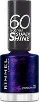 Rimmel London - 60 Seconds Super Shine Nail Polish - 563 Midnight Rush - 8 ml