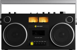 We Are Rewind - Portable speaker with cassette Player recorder noir - CURTIS