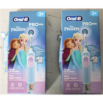 SALE OUT. Oral-B Vitality PRO Kids Frozen Electric Toothbrush, Blue | Oral-B Electric Toothbrush | Vitality PRO Kids Frozen | Warranty 24 month(s) | Rechargeable | For kids | Number of brush heads included 1 | Number of teeth brushing modes 2 | Blue | DAMAGED PACKAGING