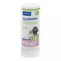 Veterinarinis šampūnas VIRBAC AllerDerm sausai ir pleiskanojančiai odai šunims ir katėms, 250 ml