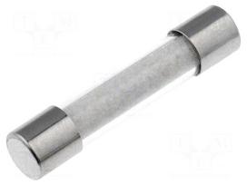 Fuse: fuse | medium time-lag | 6.3A | 250VAC | cylindrical,glass