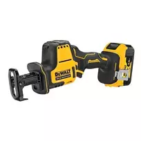 DEWALT DCS369P2-QW 18V XR Brushless Reciprocating Saw Kit su 2 x 5.0Ah baterijomis, įkrovikliu ir TSTAK II dėklu