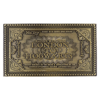 Harry Potter Limited Edition Replica Hogwarts Express Train Ticket