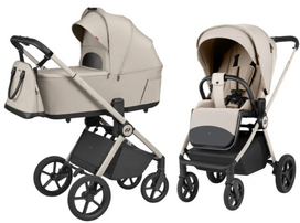 CARRELLO universalus vežimėlis ULTRA F, Polar Beige, CRL 6561