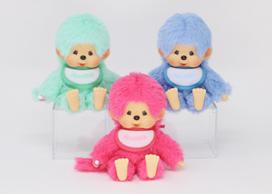 MONCHHICHI  Spalvinga beždžionėlė, 14 cm