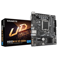 Gigabyte | H610M H V3 DDR4 | Processor family Intel | Processor socket LGA1700 | DDR4 DIMM | Supported hard disk drive interfaces M.2
