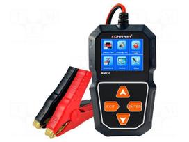 Tester: rechargeable batteries | 134x69x18mm | Display: LCD 2,4"