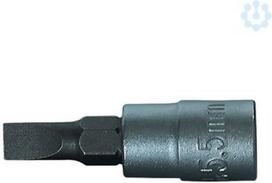 Insert Screwdriver Bit Socket, SL 7mm 110760 | 4011923583941