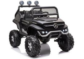 Žaidimų zona | PC | Konsolės | Priedai // Vaikiškos elektrinės transporto priemonės // Pojazd na Akumulator Mercedes Unimog S Czarny