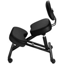 Ergonominė kėdė su atlošu ir ratukais