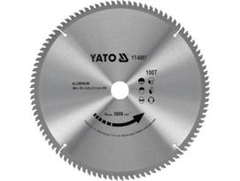 Yato TCT pjūklas diskas aliuminiui YT-6097, 300mm, 30mm, 2.2mm, 3mm, 100 dantų, 5000 min⁻¹, volframo karbidas