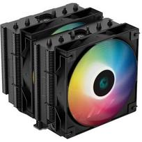 Deepcool CPU Aušintuvas AG620 BK ARGB R-AG620-BKANMN-G-2, 260W, 67.88 CFM, 6 šilumos vamzdžių, RGB LED, PWM palaikymas