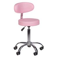 Meistro kėdė su atlošu BD-9934, rožinė
