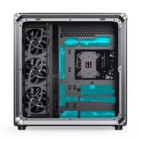 „Jonsbo X400 Pro“ kompiuterio korpusas, „Midi-Tower“, ATX, grūdintas stiklas – pilkos spalvos
