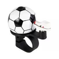 Dviračio skambutis Fischer Football (balta/juoda)