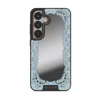 Looking Glass - Samsung Galaxy S25 Case, Elite Mirror Light (Magnetic) / Gold