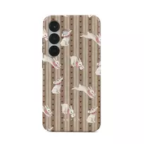 Late Again - Samsung Galaxy S25 Case, Elite Mirror Light (Magnetic) / Gold