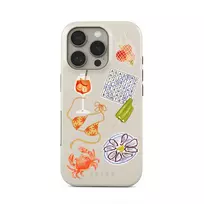 Seaside Muse - iPhone 16 Pro Max Case, Elite Mirror Light (MagSafe) / Gold