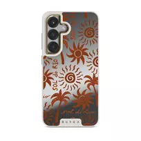 Ipanema - Samsung Galaxy S25 Case, Elite Mirror Light (Magnetic) / Gold