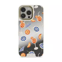 Beach Club - iPhone 16 Pro Case, Elite Mirror Light (MagSafe) / Gold
