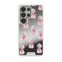 Poodle - Samsung Galaxy S25 Ultra Case, Elite Mirror Light (Magnetic) / Gold