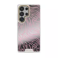 Hawaiian Breeze - Samsung Galaxy S25 Ultra Case, Elite Mirror Light (Magnetic) / Gold