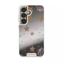 Beach Games - Samsung Galaxy S25 Case, Elite Mirror Light (Magnetic) / Gold