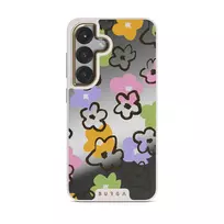 Good Vibes - Samsung Galaxy S25 Case, Elite Mirror Light (Magnetic) / Gold
