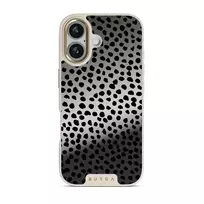 Almond Latte - Cute iPhone 17 Case, Elite Mirror Light (MagSafe) / Gold