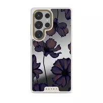 Velvet Night - Samsung Galaxy S25 Ultra Case, Elite Mirror Light (Magnetic) / Gold