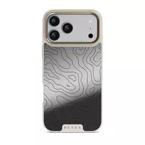 Wild Terrain - Minimalist iPhone 17 Pro Max Case, Elite Mirror Light (MagSafe) / Gold